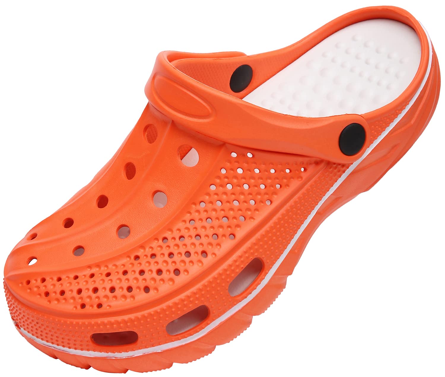 ChayChax Unisex Sommer Hausschuhe Pantoletten mit Weichem Fußbett für den Garten und Strand