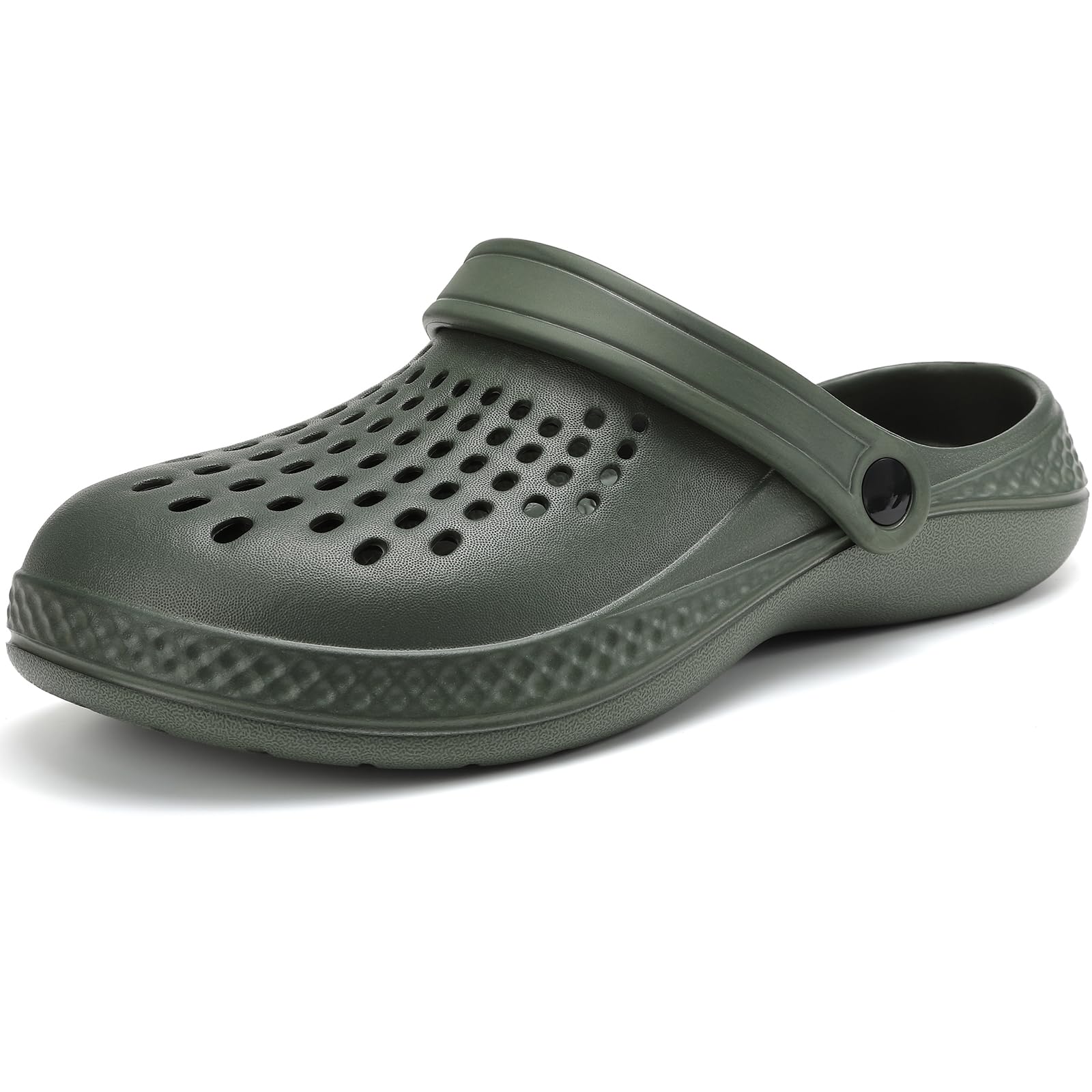 VOLHAL Herren Hausschuhe Sommer Clogs Gr. 40-46 - Garten & Strand Schuhe |ANTI-SLIP | BEQUEM |.dd
