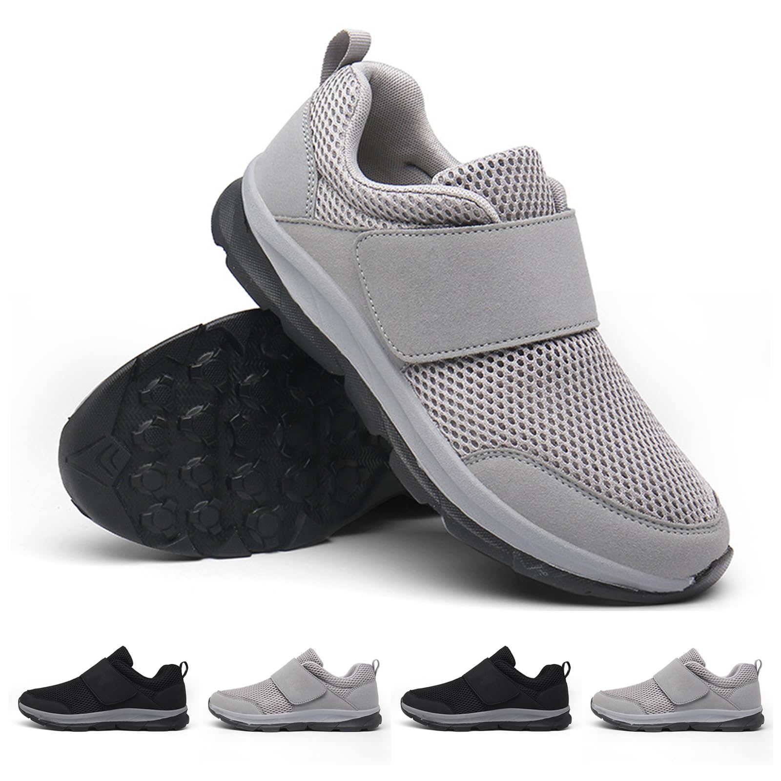 GYCF Diabetikerschuhe Herren Grau 45EU